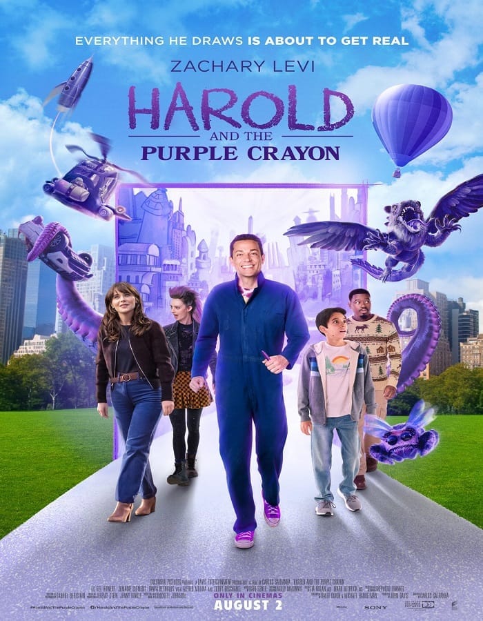 Harold and the Purple Crayon (2024) แฮโรลด์กับสีเทียนมหัศจรรย์